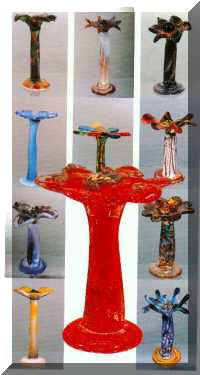 Rispal Josette Fleurs lunaires 1989 verres.JPG (11033 octets)